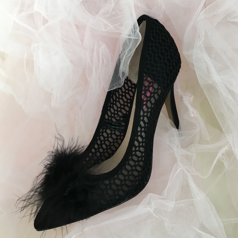 🎈🎉Betsey Johnson black high heels NWOT